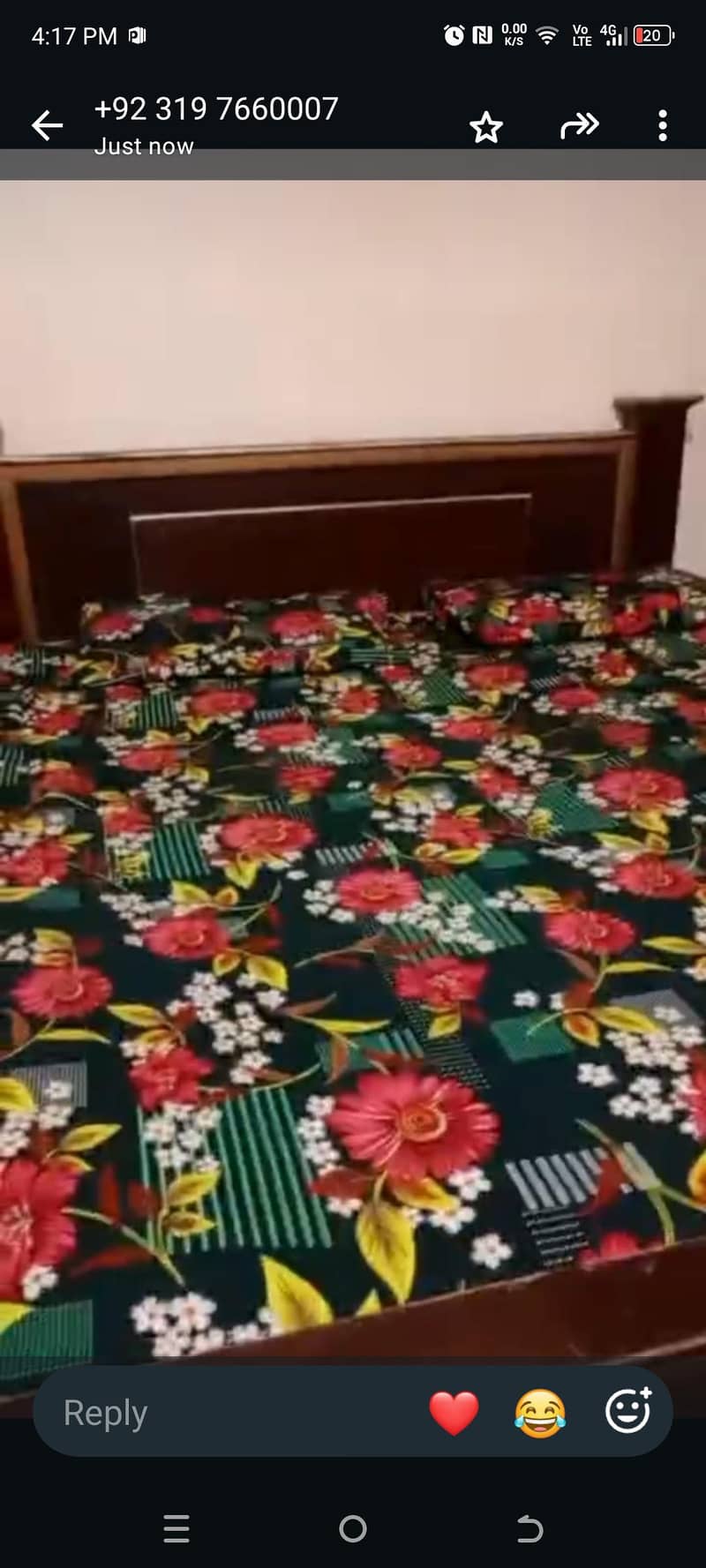 used bed, table , cupboard 2