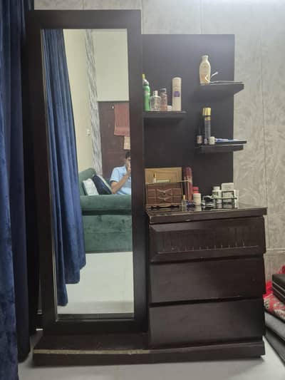 wooden dressing table