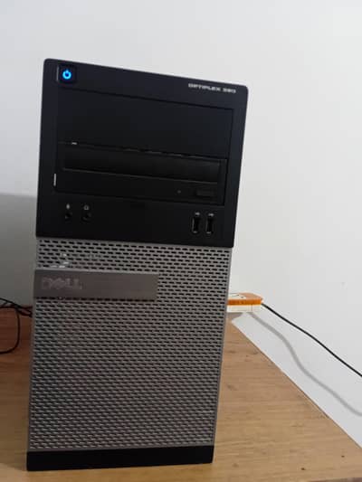 CPU and LCD with graphic card
