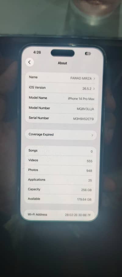 Iphone 14 pro Max