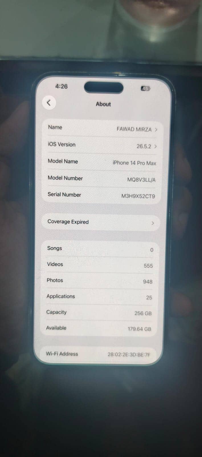 Iphone 14 pro Max 0