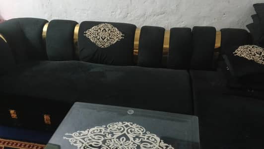 6 seter L shape sofa good condition molti fom 10 year warranty