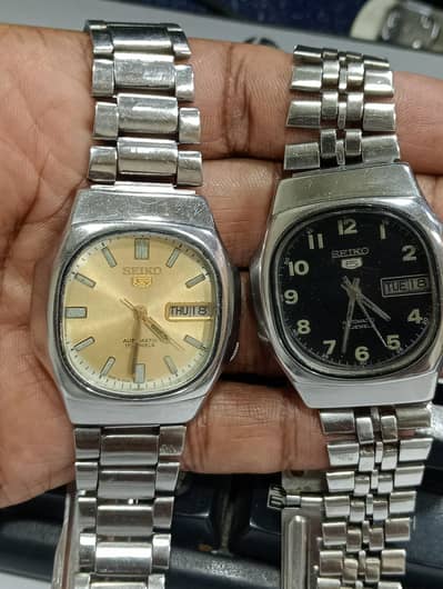 Vintage Rarer Seiko 5 automatic watch 1970 model watch