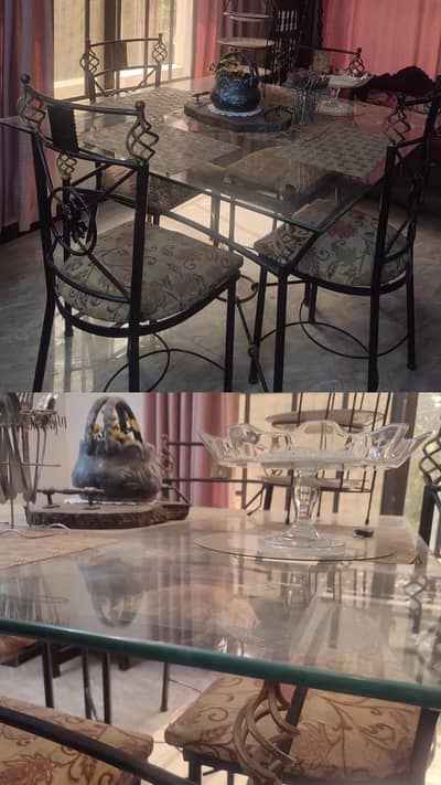 4 seater Dining table and round table sets
