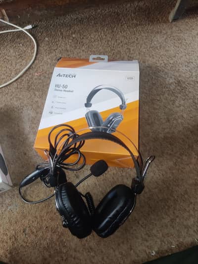 A4 tech headphones fire sale brand new condition