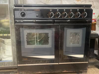 Title: Canon Double Oven Gas Stove | Multi-Burner Cooking Range