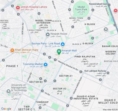 1 Kanal Commercial Plot Plot On Top Location Of Model Town Link Road Lahore