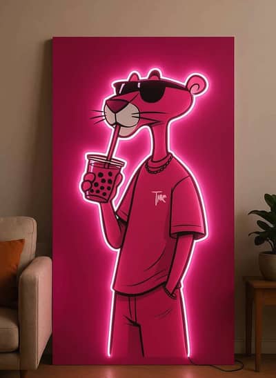 Neon panther