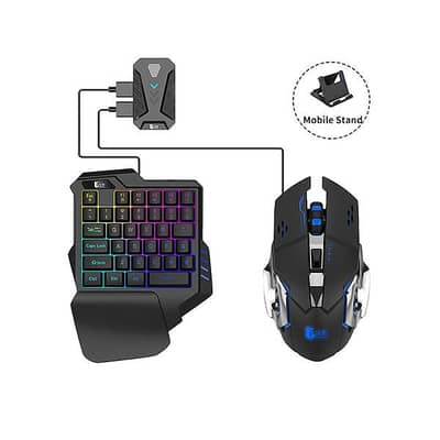 Gaming Wireless Bluetooth 5 In 1 Combo Keyboard And Mouse PKR 3,700