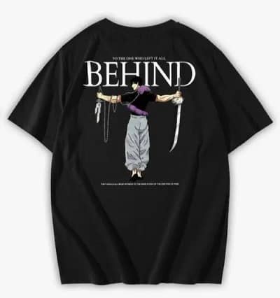 Toji Premium Cotton T-Shirt Backprint