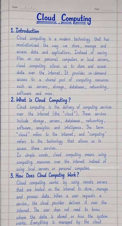 Assignment writing
