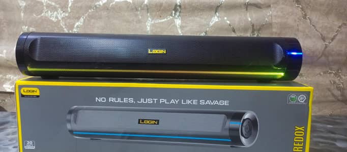 Login L270 Soundbar just Box Open 1 Year Official Warranty