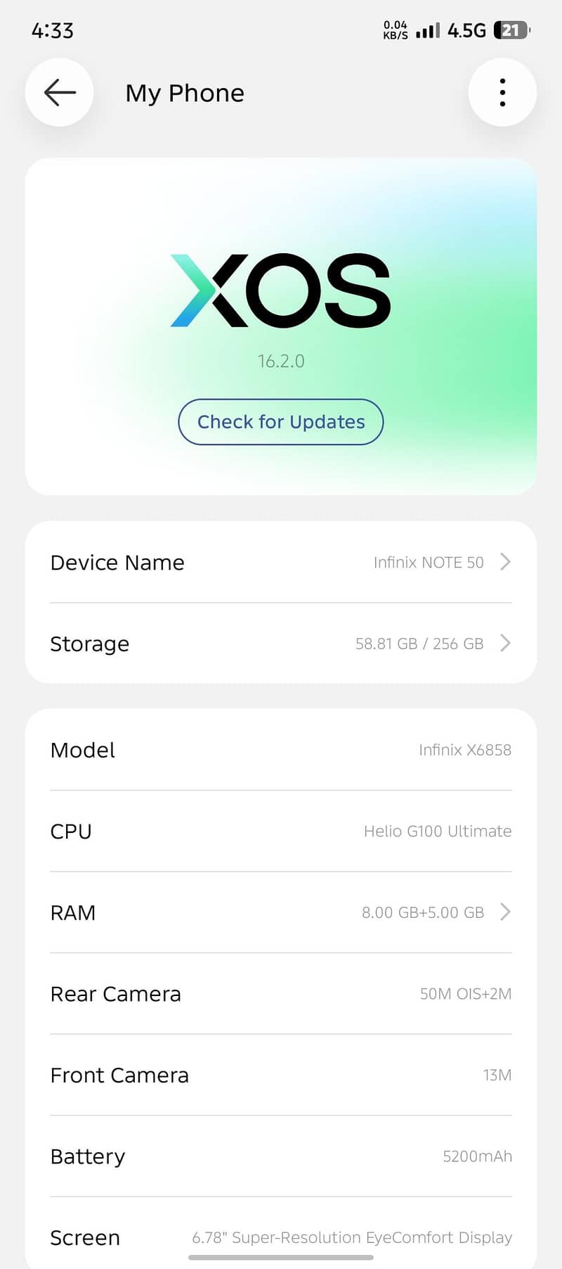 Infinix Note 50 1