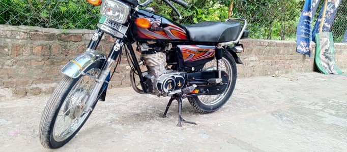 Honda 125 Model 2022 All Panajab Number