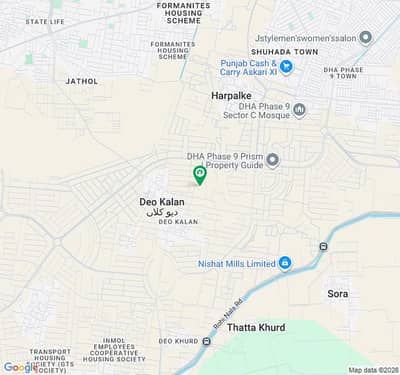 Corner 2 Kanal Plot Steps Away From Park And Golf Club At High-End Locality Of DHA