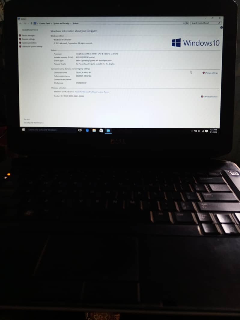 Core i5 3rd gen 1