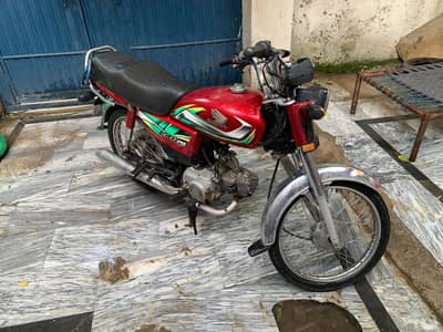 Honda CD 70 2022 Islamabad Number Urjent Sale 111000/-