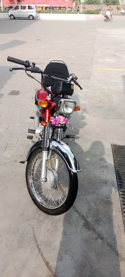 Honda cd 70 2025/ registration Lahore Punjab bio on the sport