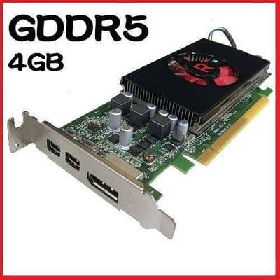 AMD Radeon RX 550 4GB DDR 5 Graphics Card