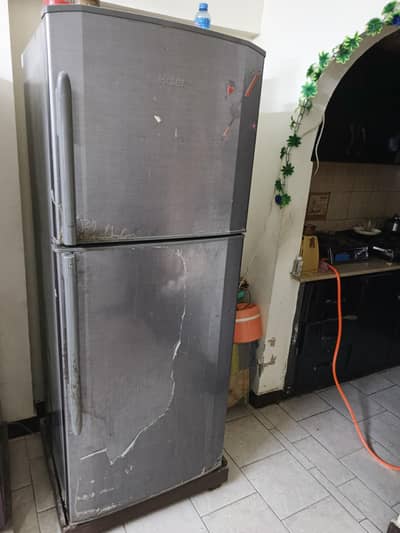Haier refrigerator large size urgent sale