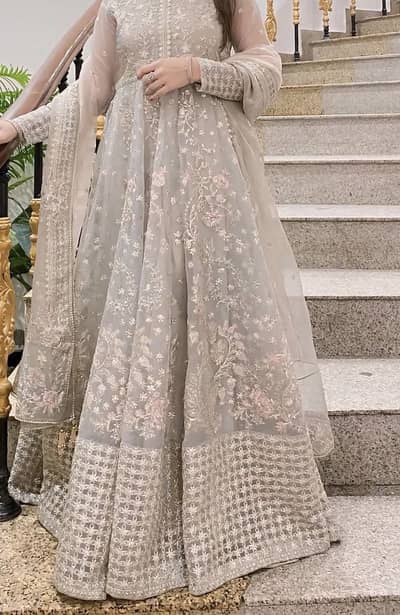 Afrozeh maxi with duppata