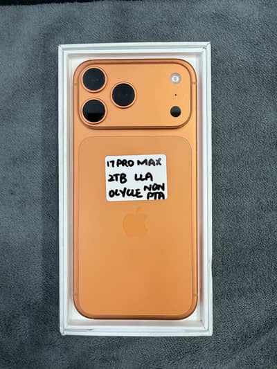 IPHONE 17 PRO MAX 2TB 0 CYCLE NON PTA WITH FULL BOX