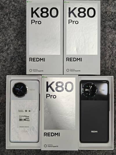 Redmi K80 Pro 12GB Ram 256GB Rom Non PTA Factory Unlocked