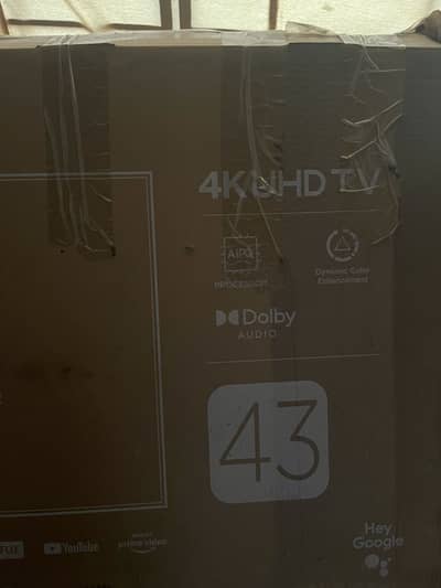 TCL led 43 inch 4k ultra HD