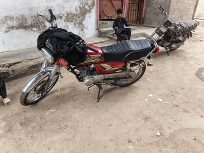 Honda CG 2017 model Karachi number first owner