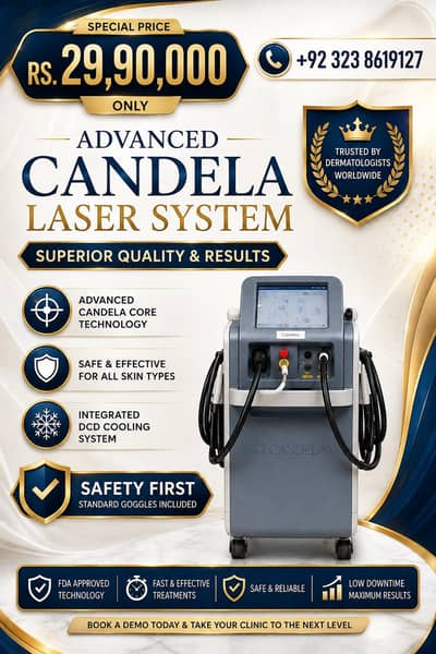 Candela Advanced Laser System | Professional Hair Removal & Skin Care