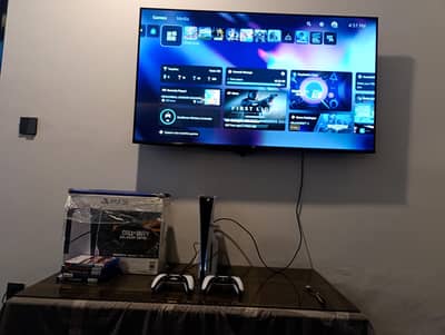 Brand New Bought New PS5 Slim Disc Edition - UK Variant with TV