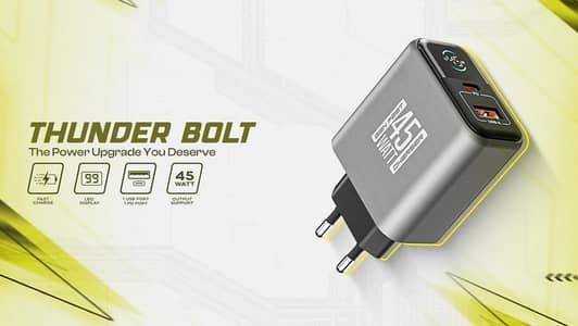 Login Thunder Bolt L-414 (45W Charger)