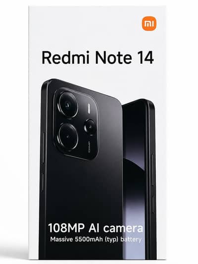 Xiaomi Redmi Note 14 8GB/256GB PTA Approved | 108MP | 10/10 Condition