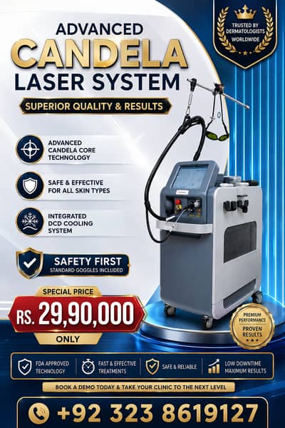 Candela Advanced Laser System | Professional Hair Removal & Skin Care