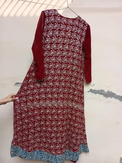 Frock with Duppata