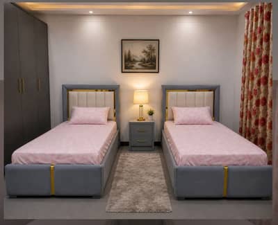 Single BED AVAILABLE ALL COLORS