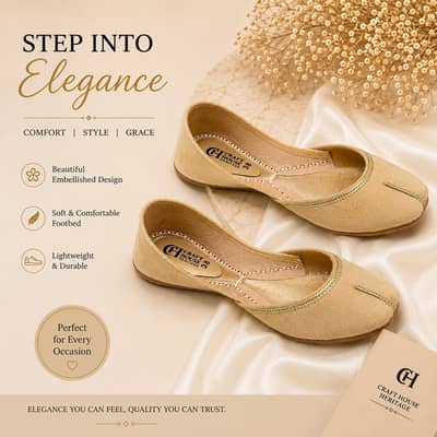 Ladies Sandals / Ladies Khussa / Ladies Slippers / Women Footwear /