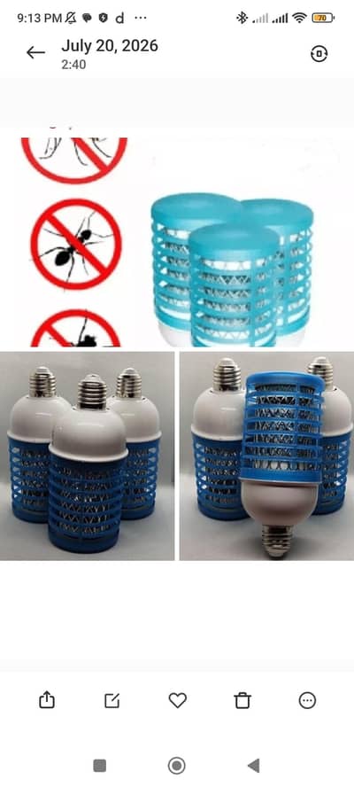 Mosquito + insects LED  device )) 480/-