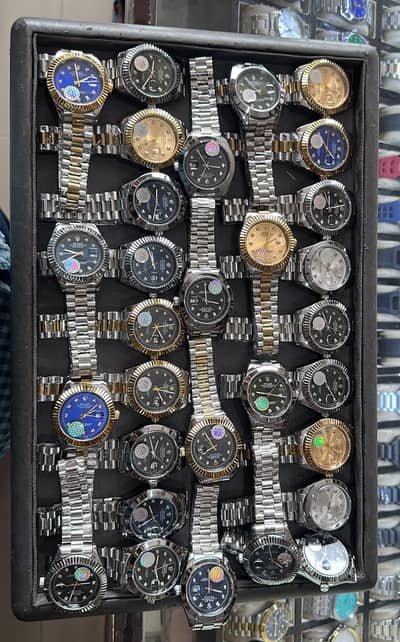 Luxury Style Rolex Chain Watch – 2 for 9000