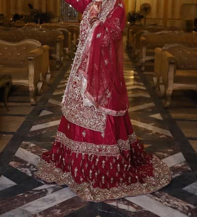Bridal Dress / Wedding Maxi – Heavy Embroidered Dress