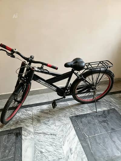 Black Hunter Used Non-Gear Cycle – Excellent Condition & Smooth Speed