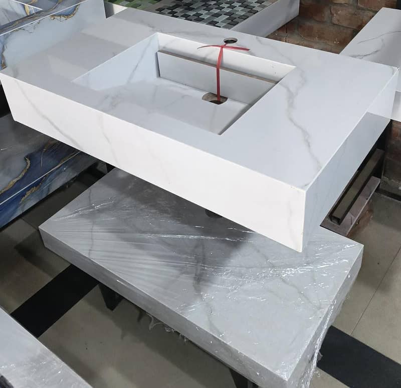 Tile vanity 14