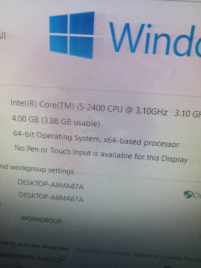 i5 2nd Gen 2400 (3.10 Ghz)