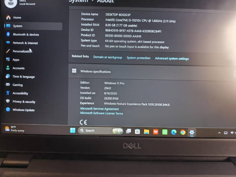 dell core i5 6