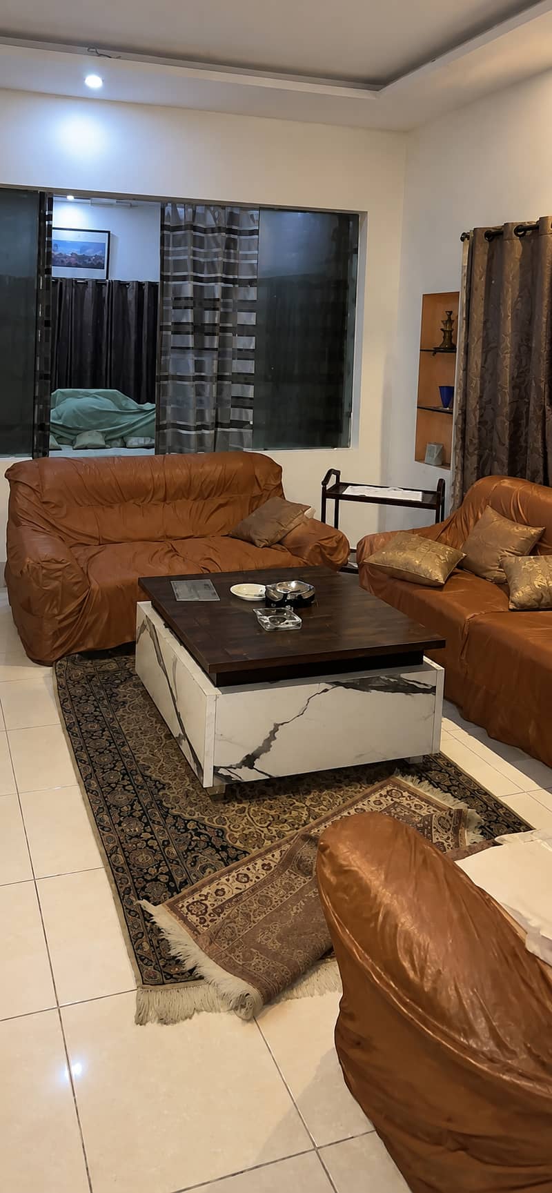Luxury sofa set with table 2