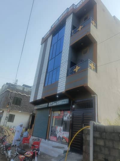 3 story Commercial building for sale 2.5 marla