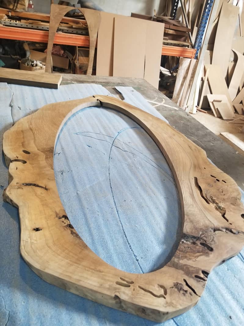 Live Edge Mirror 5