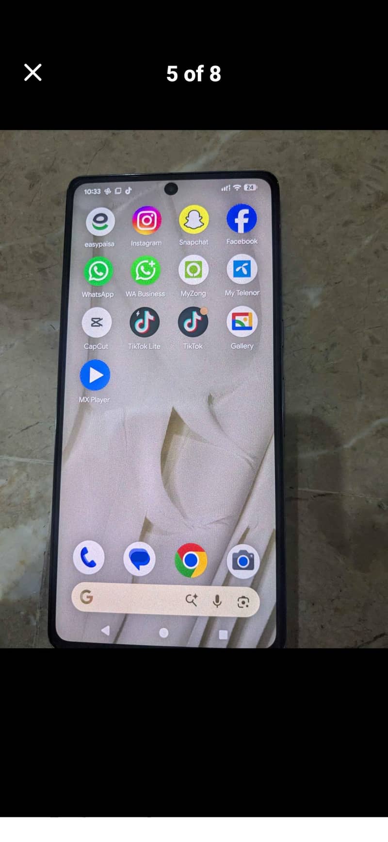 google pixel 07 pro dul sim 2