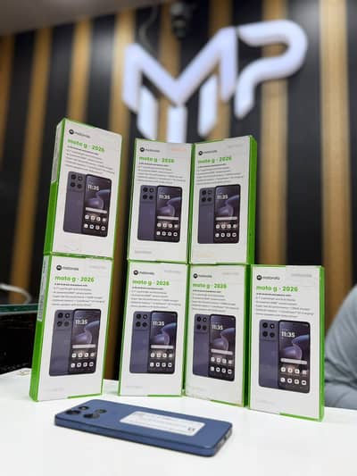 Motorola Moto G 5G 2026 | Moto G Play 2026 Non PTA 4GB/64GB & 8GB/128