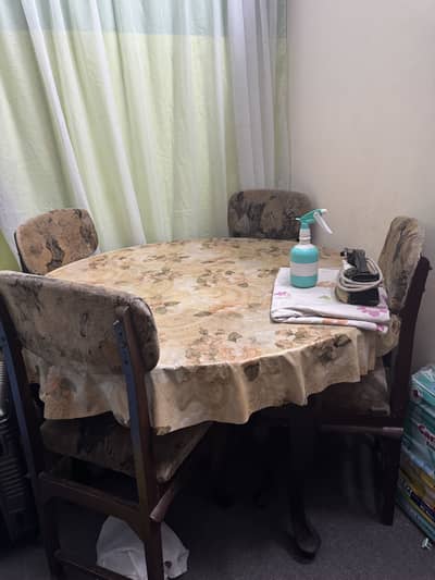 4 seater big dining table